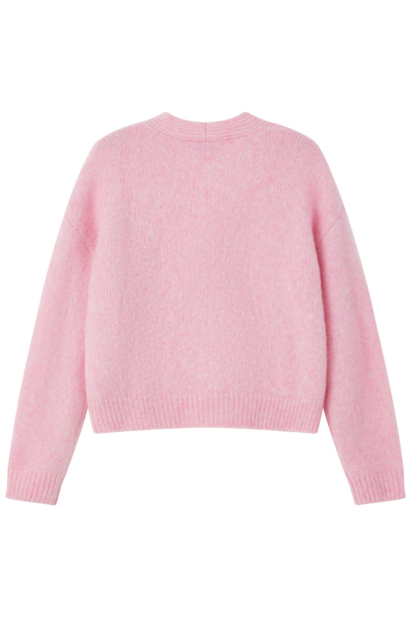 Lara  Alpaca wool Knit Cardigan - Pink