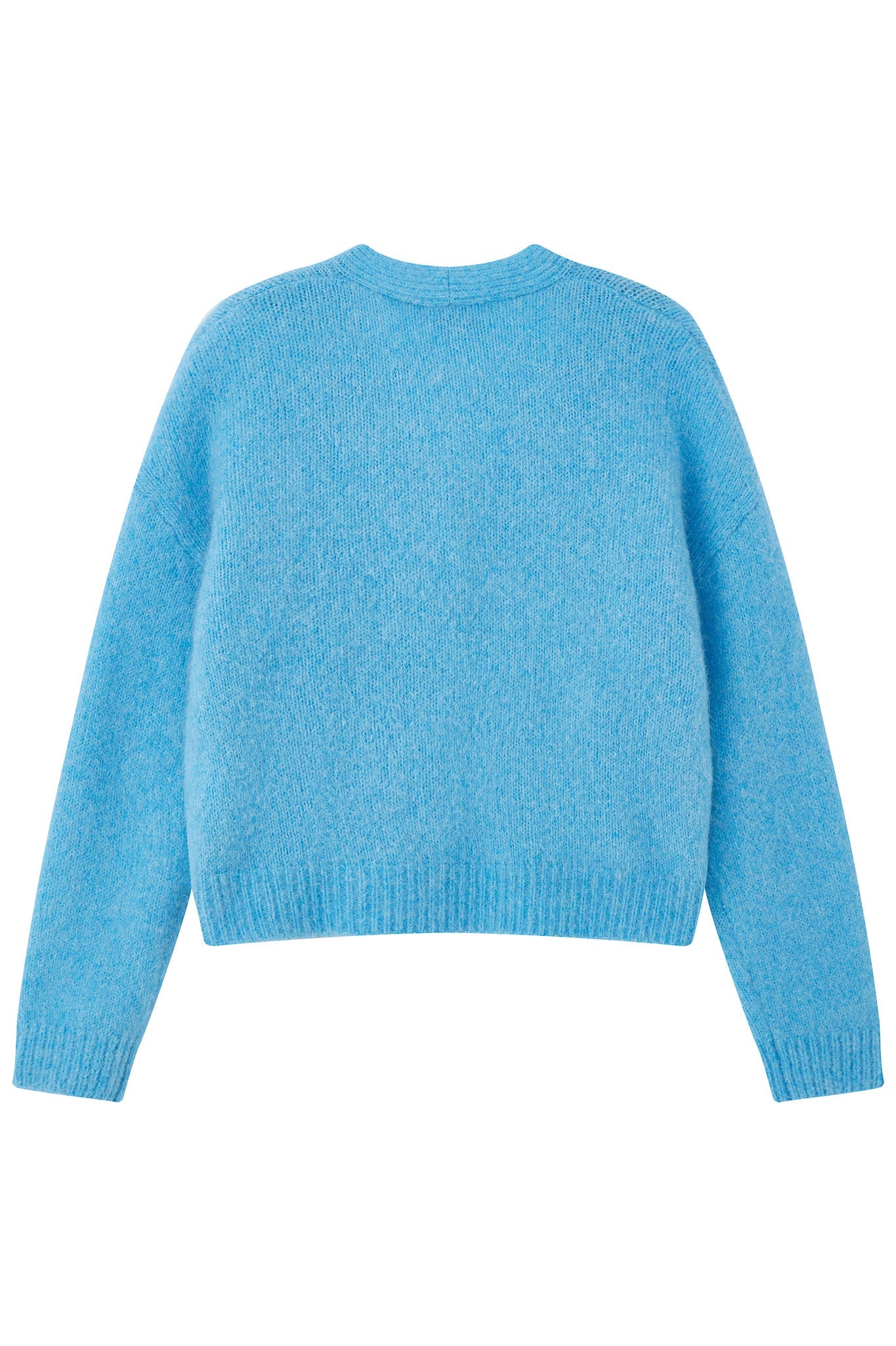 Lara Alpaca Wool Knit Cardigan - Sky