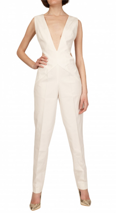 White jumpsuit  | Iconie