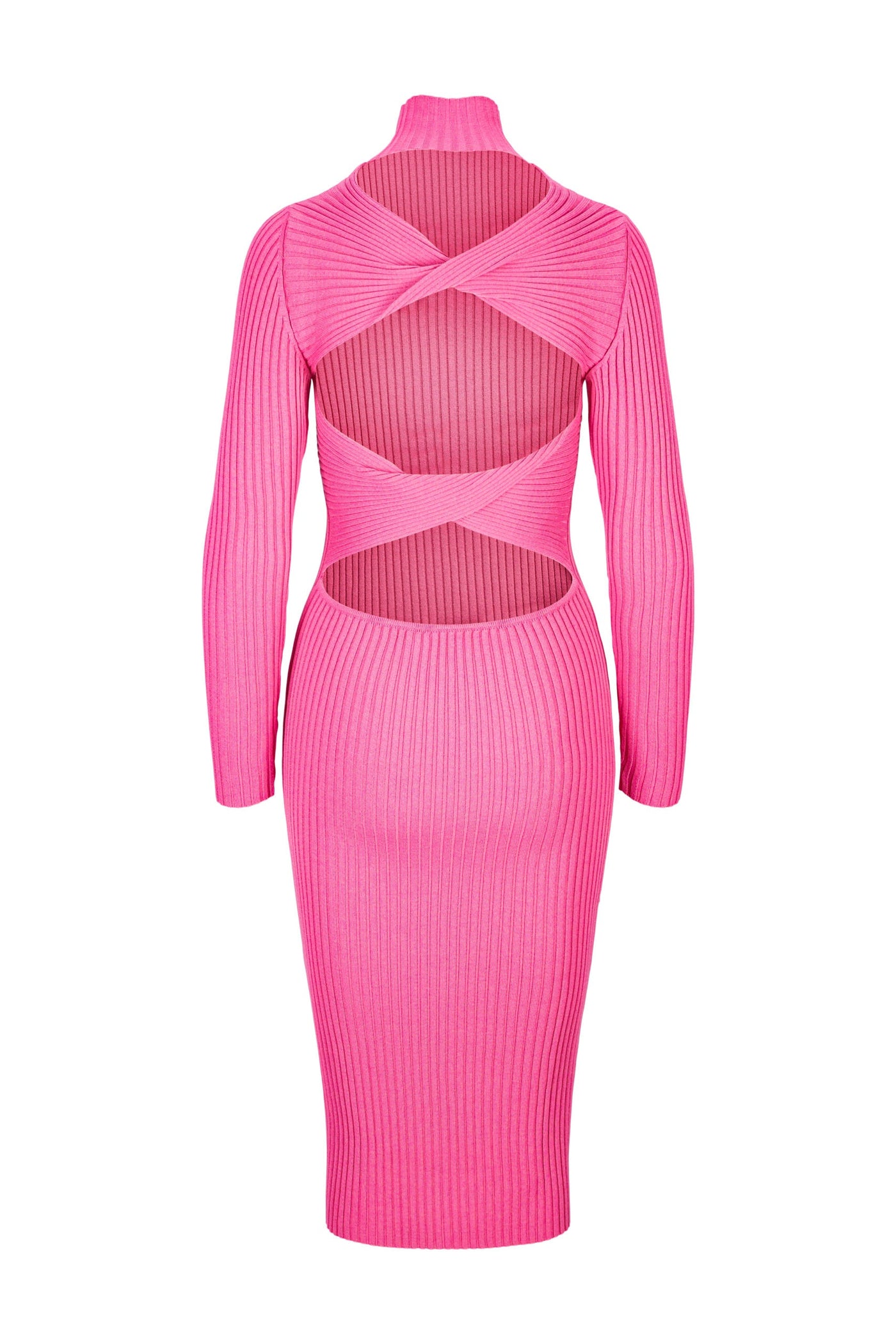 Dress Joy knitted pink