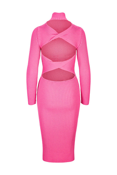 Joy Knit Dress - Pink