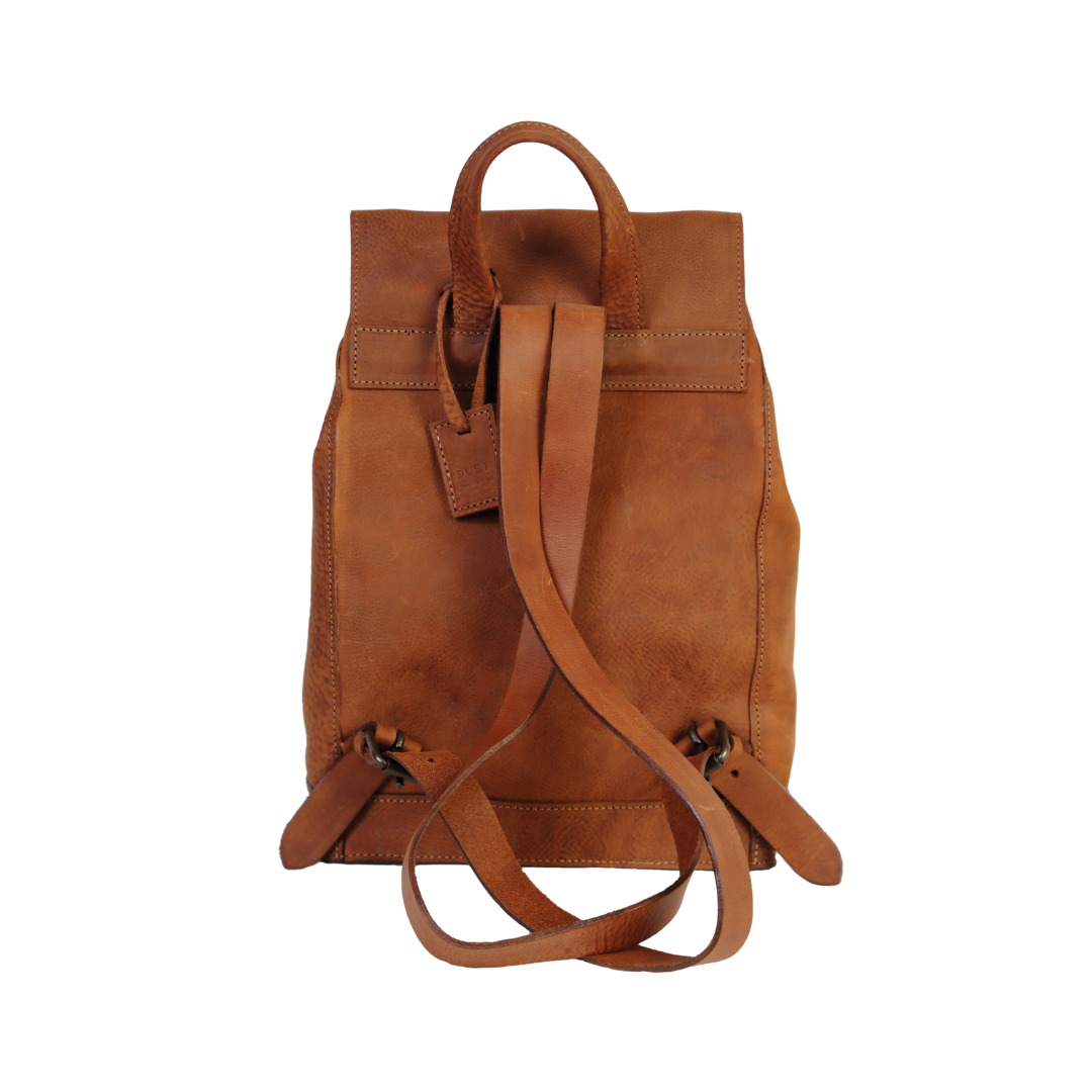 Leather Backpack in Heritage Brown Mod 102