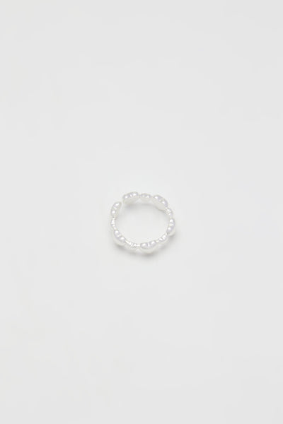 Allexina Silver Hearts Ring