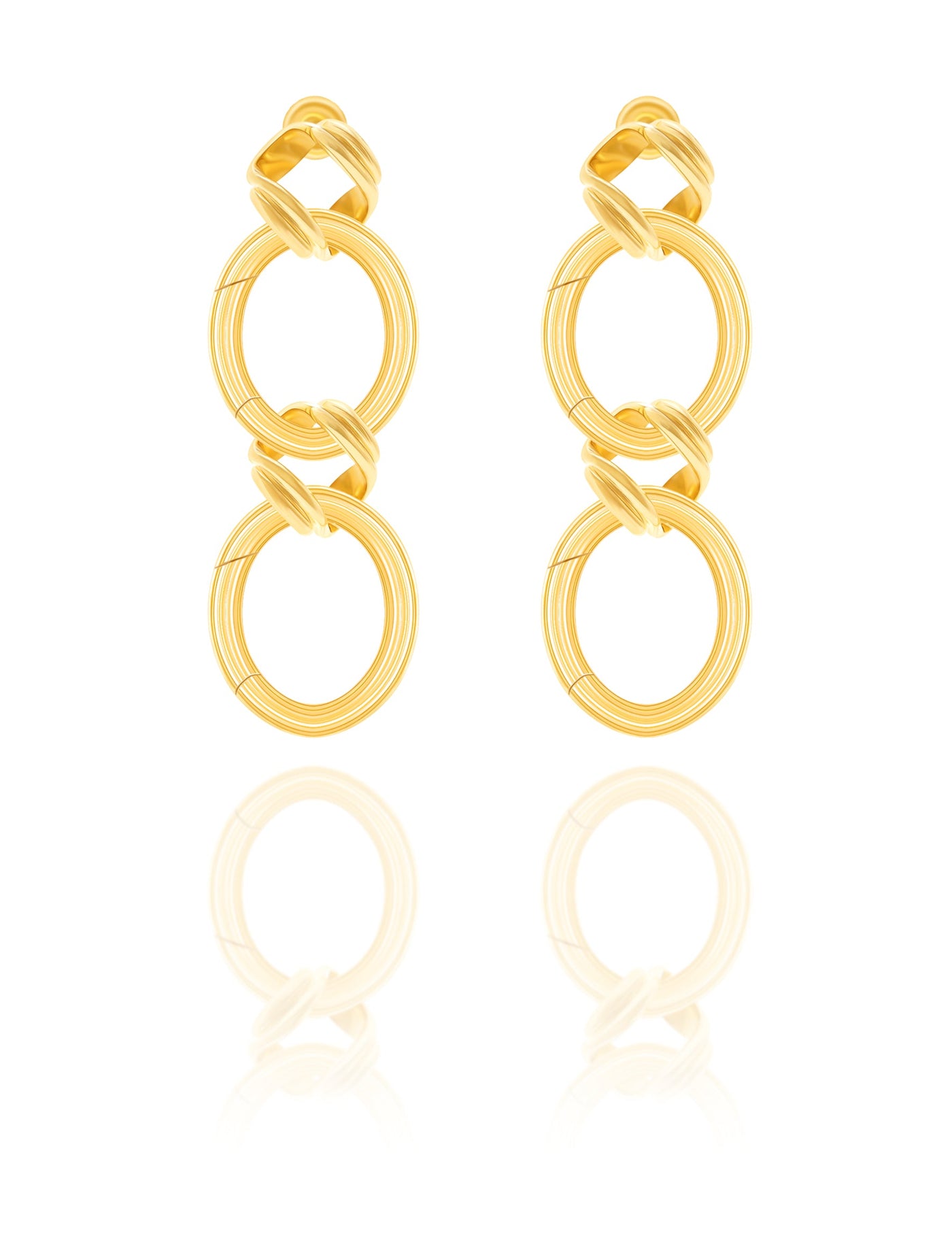 The lustrous kingdom earrings