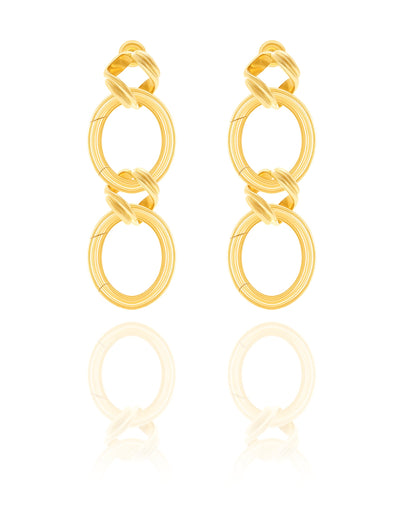 The lustrous kingdom earrings