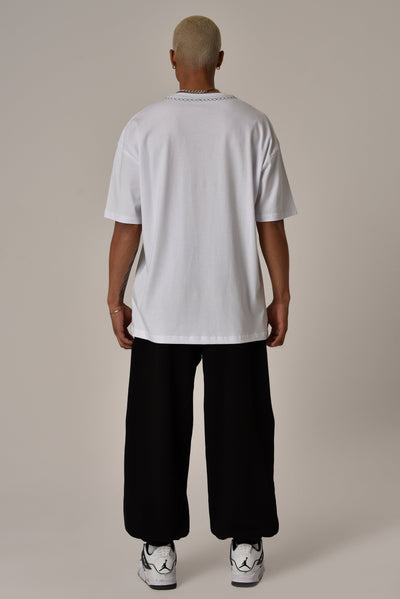 Keep Out Oversized Tee White