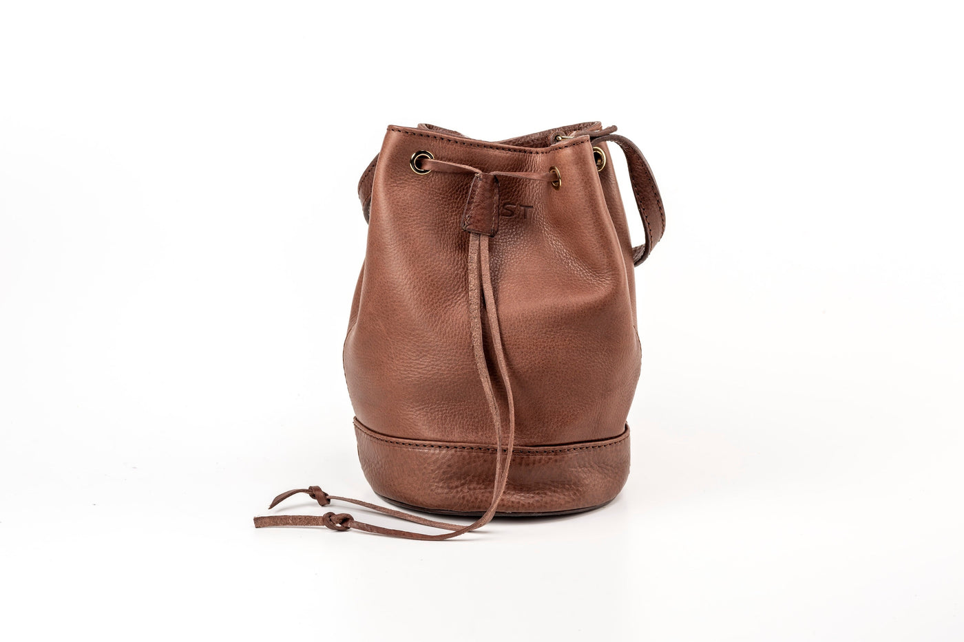 Leather Bucket Tobacco Chelsea Collection