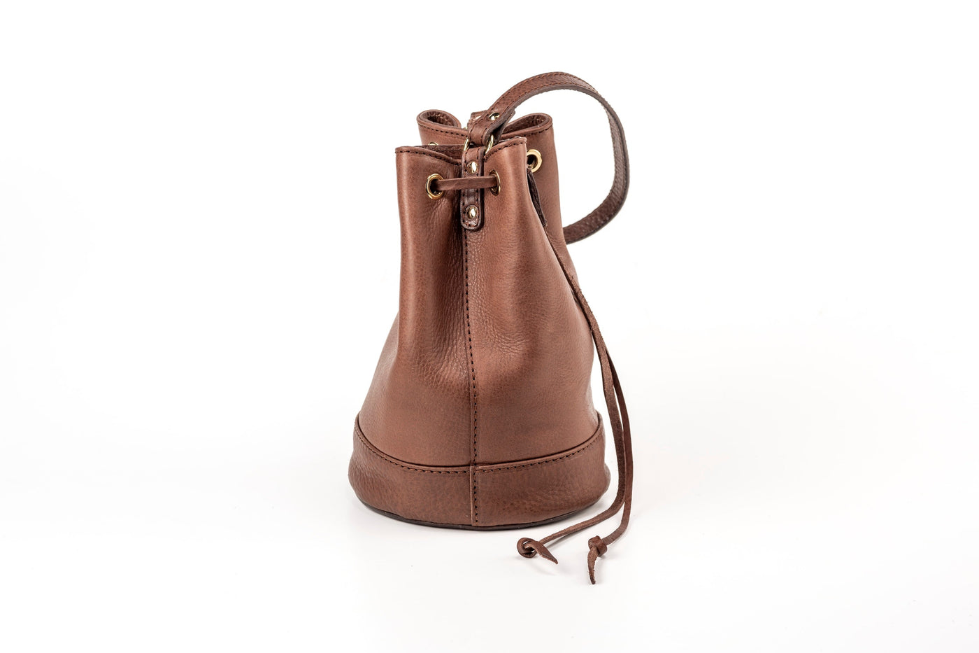 Leather Bucket Tobacco Chelsea Collection