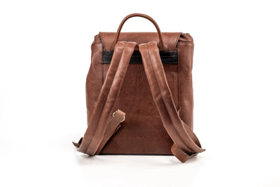 Leather Backpack Tobacco Laurel Canyon Collection