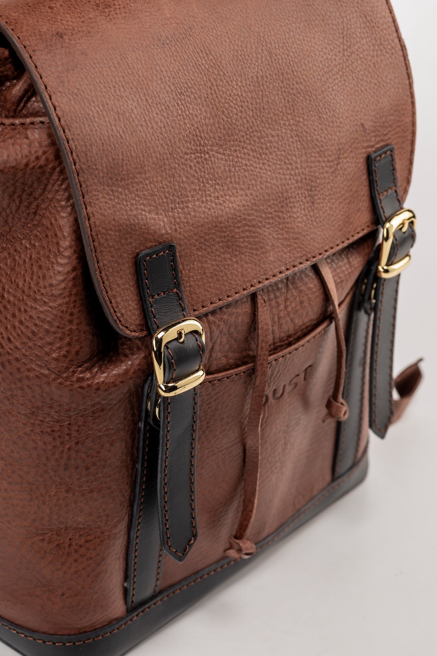 Leather Backpack Tobacco Laurel Canyon Collection