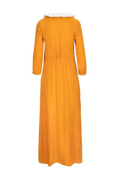 Blazing Star Long Dress - Orange