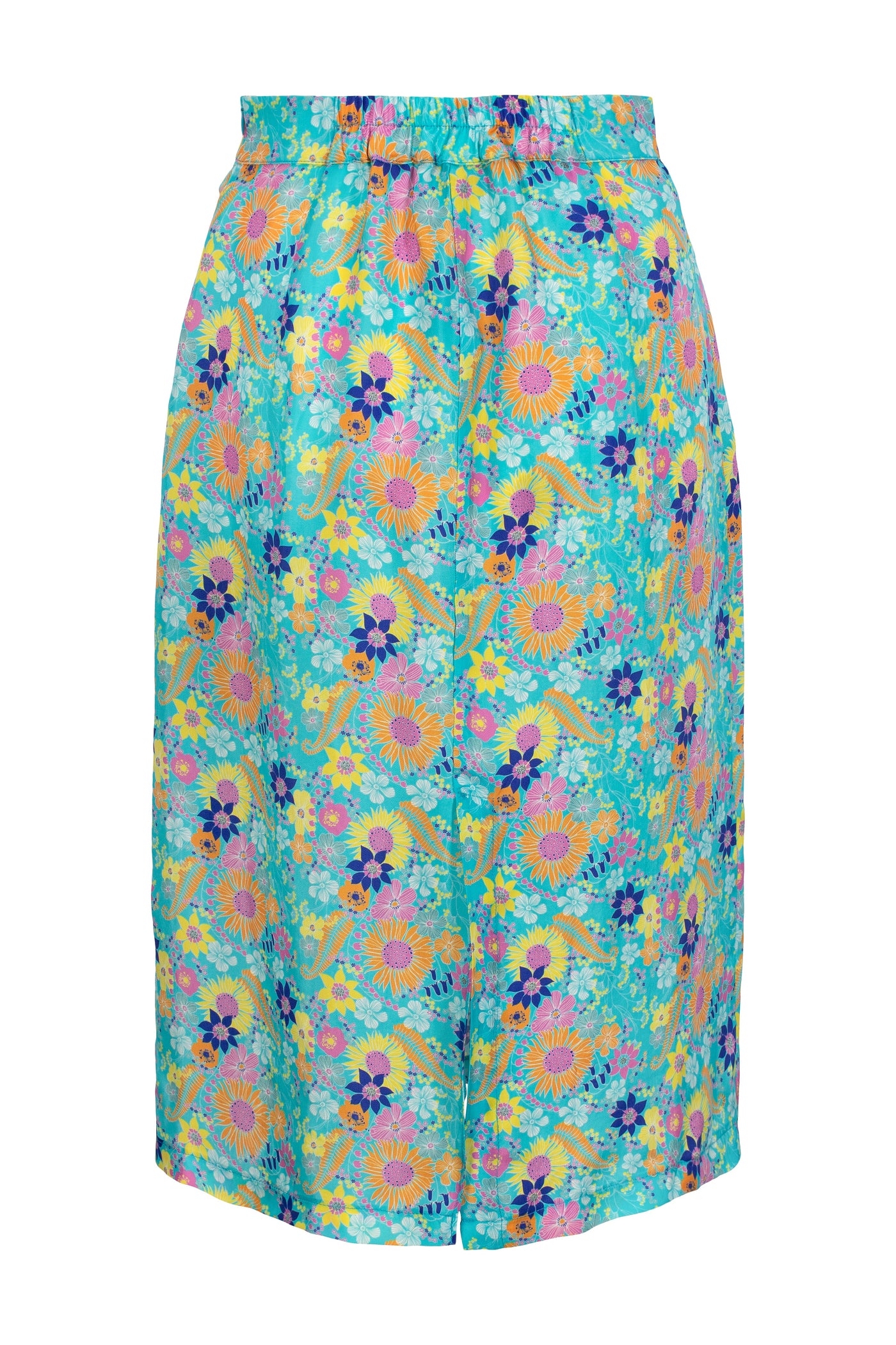 Bristly Buttercup Skirt - Villblomst Blue