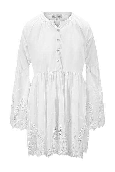 Serena Dress - White