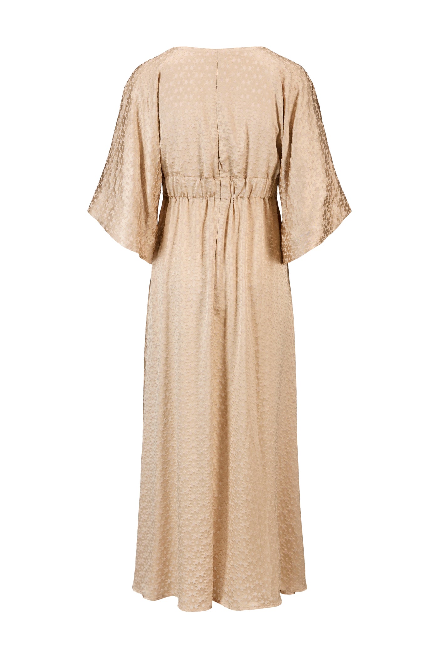 Dress Hortensia beige burnout