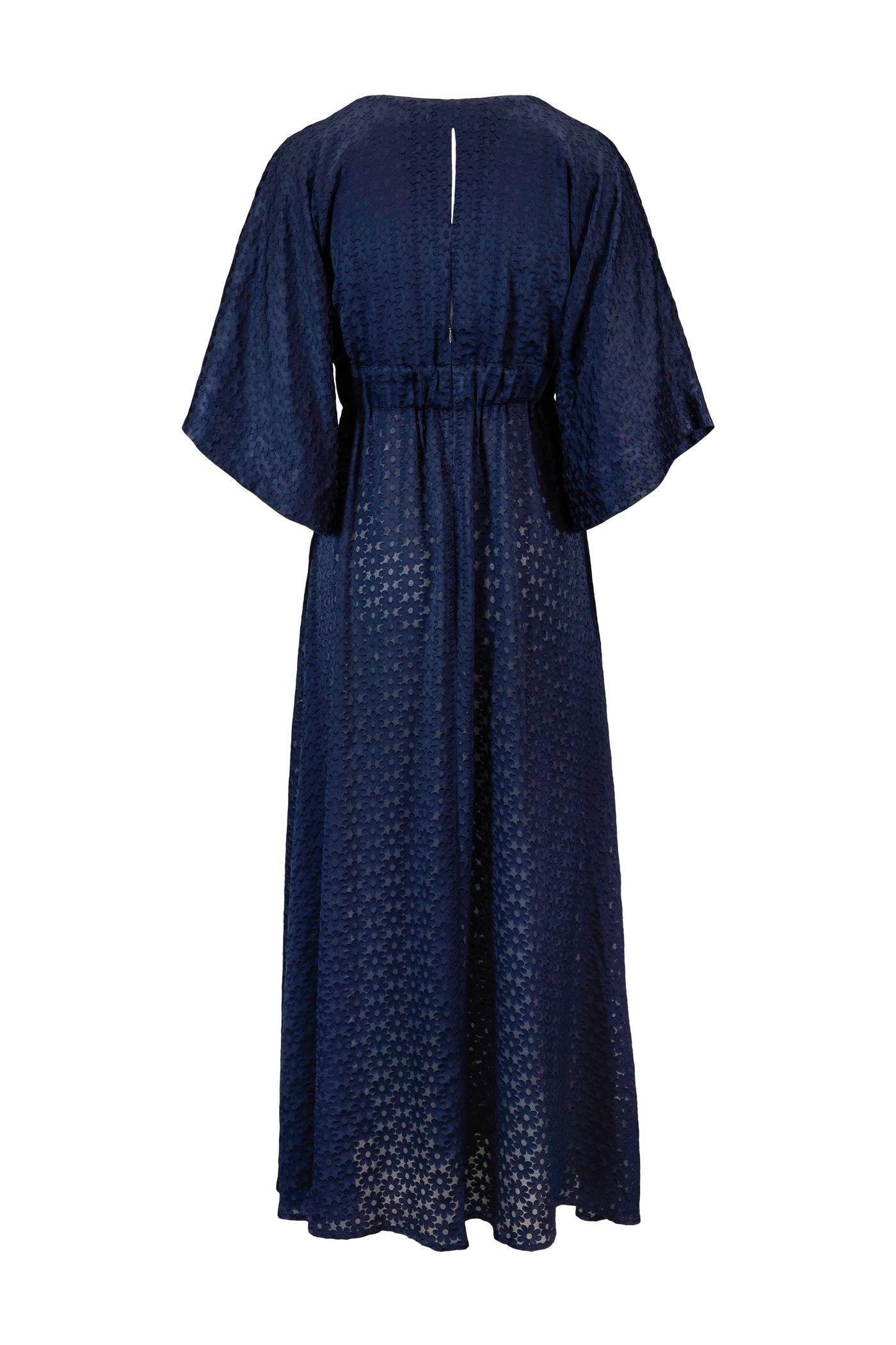 Dress Hortensia navy burnout