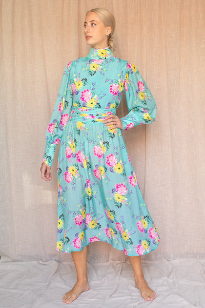 Dress Rome ocean flower