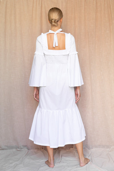 Lilje Dress - Poplin White