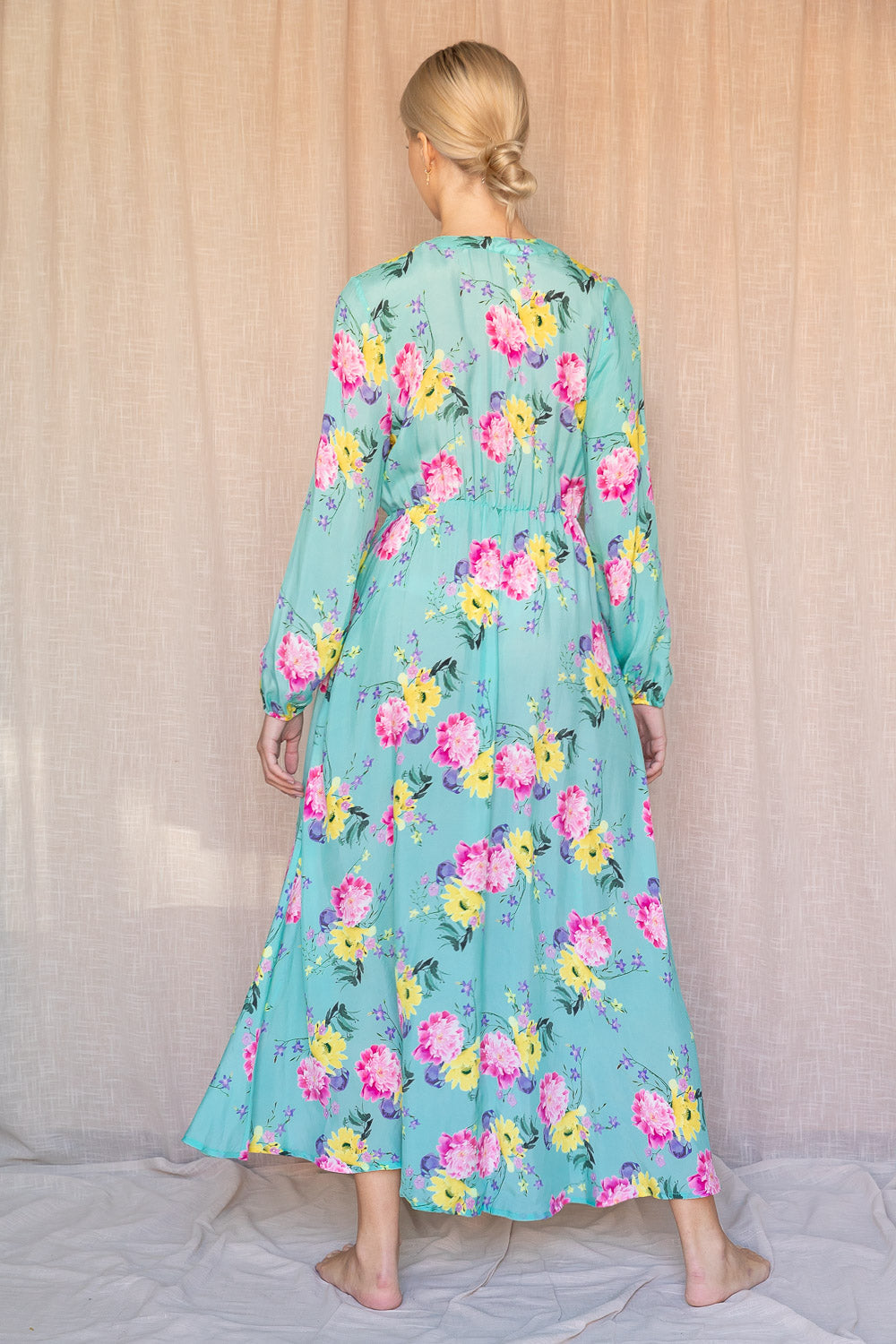 Dress Hollywood ocean flower