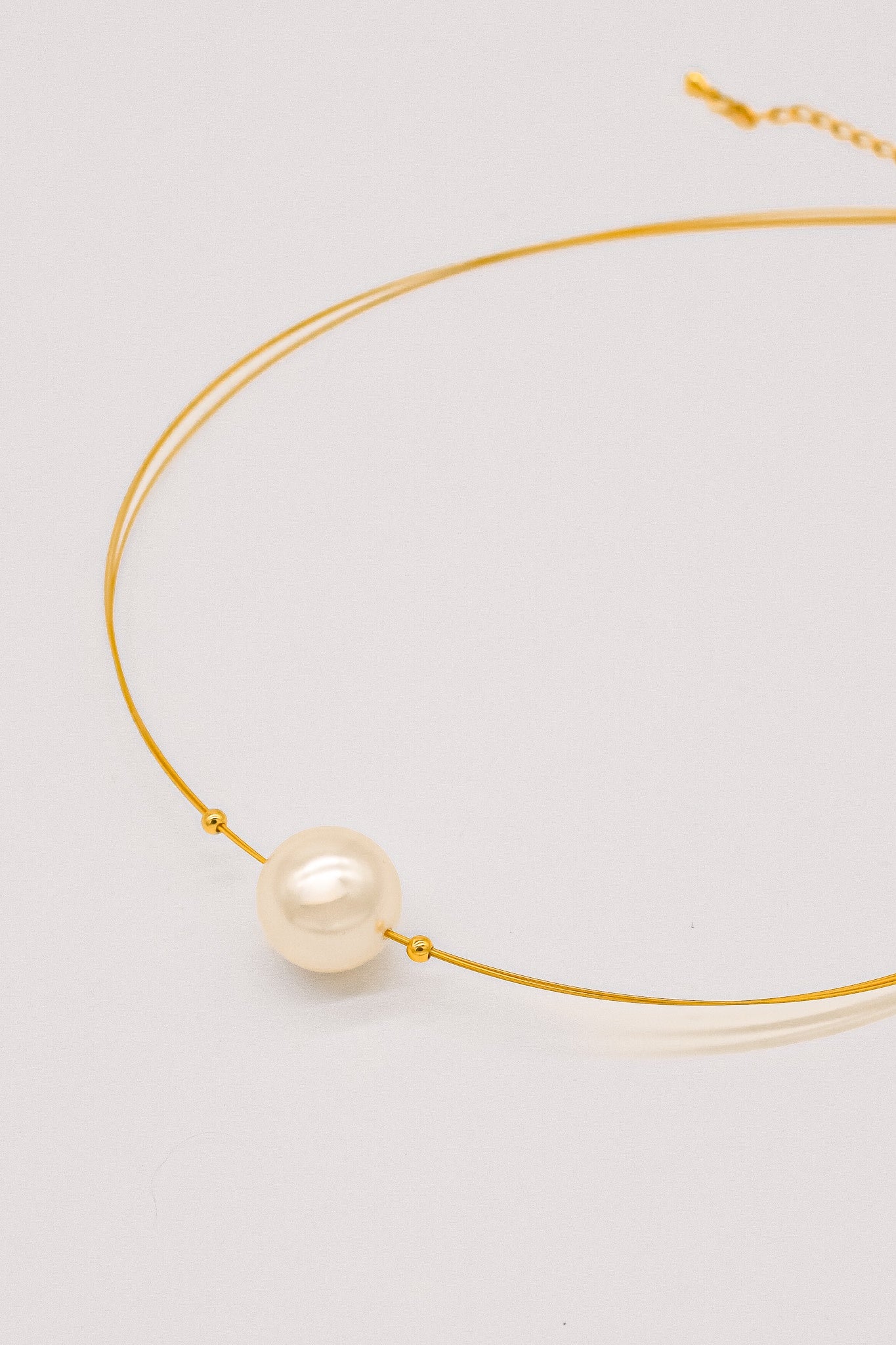 Amelia Round Pearl Necklace