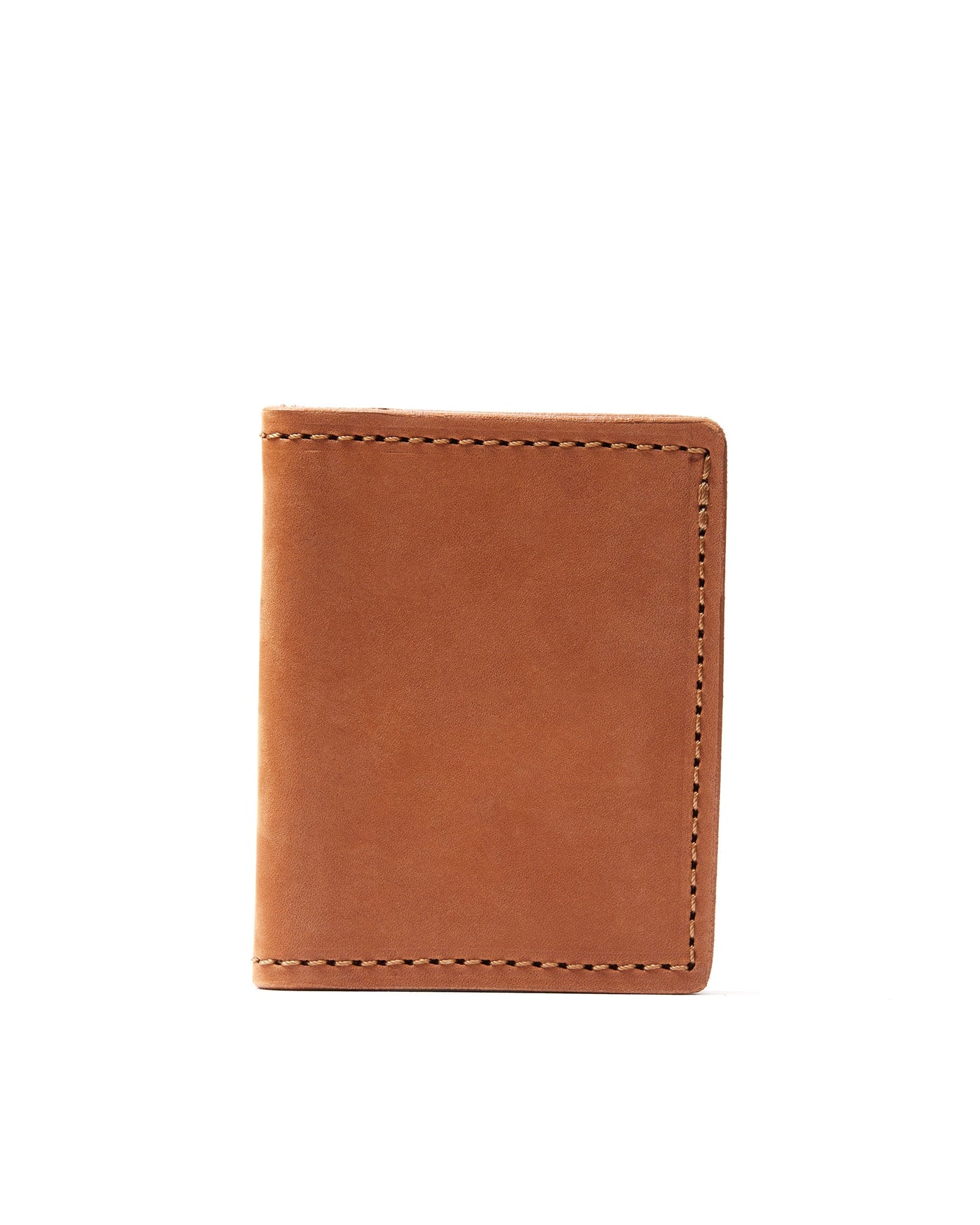 Leather Credit Card Holder in Heritage Brown Mod 131