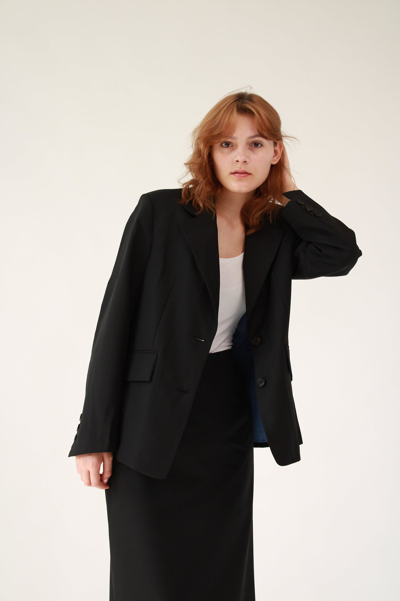 Ahkeke Signature Classic Blazer Black