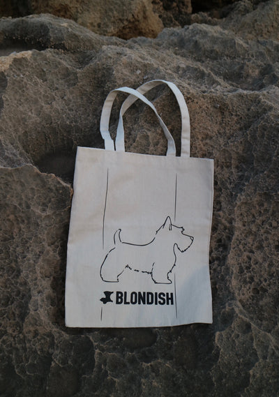 TOTE SHOPPING BAG - BLONDISH