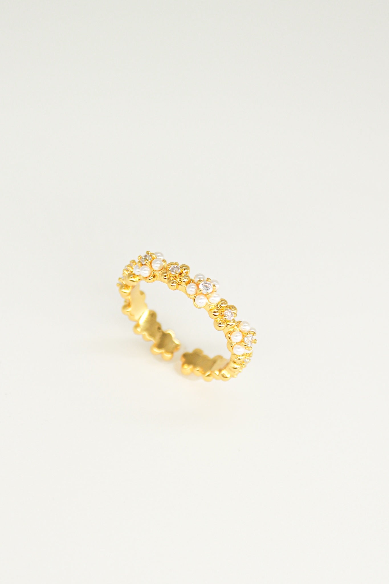 Floral Ring - Gold