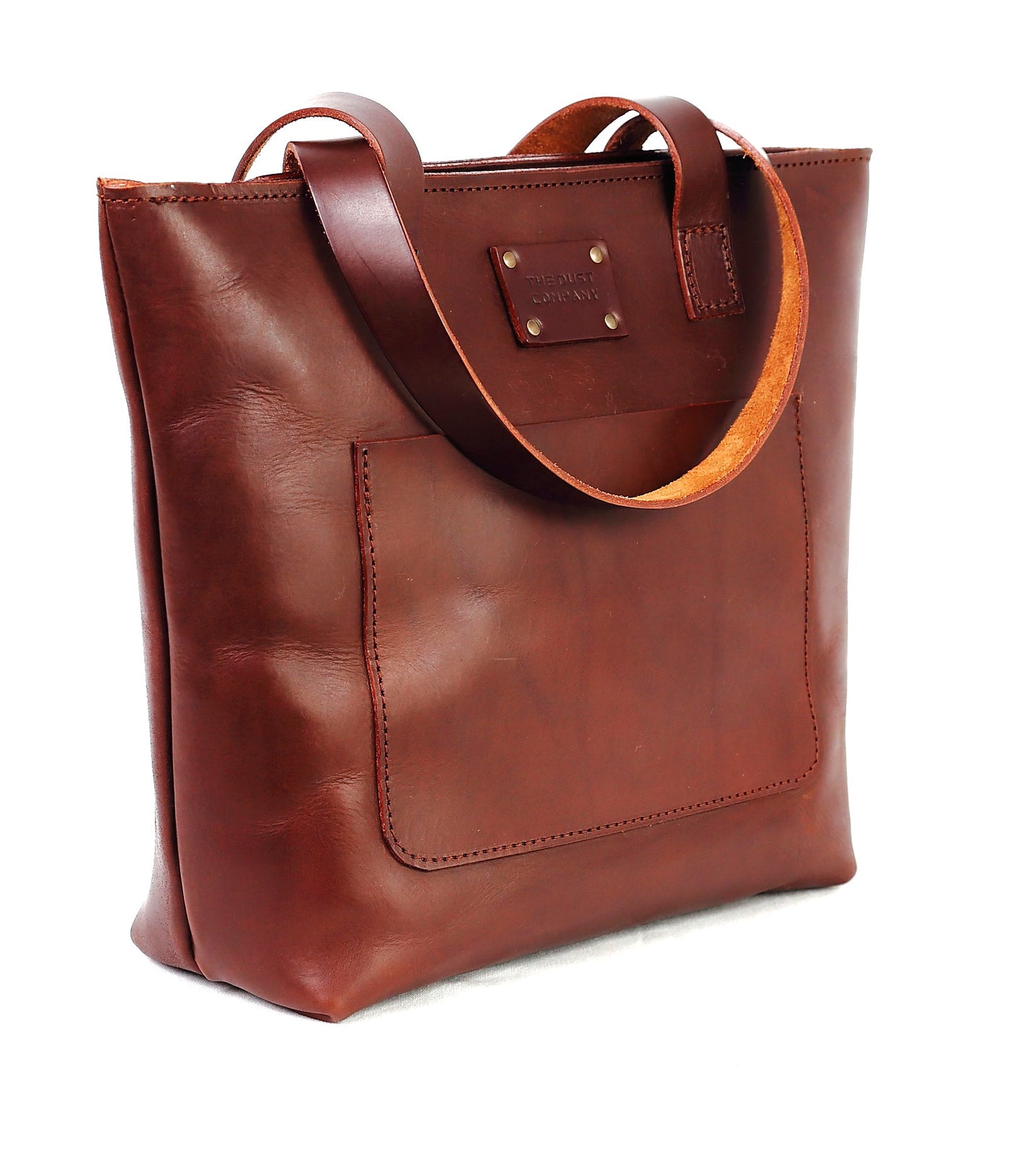 Leather Tote Dark Brown Mod 147