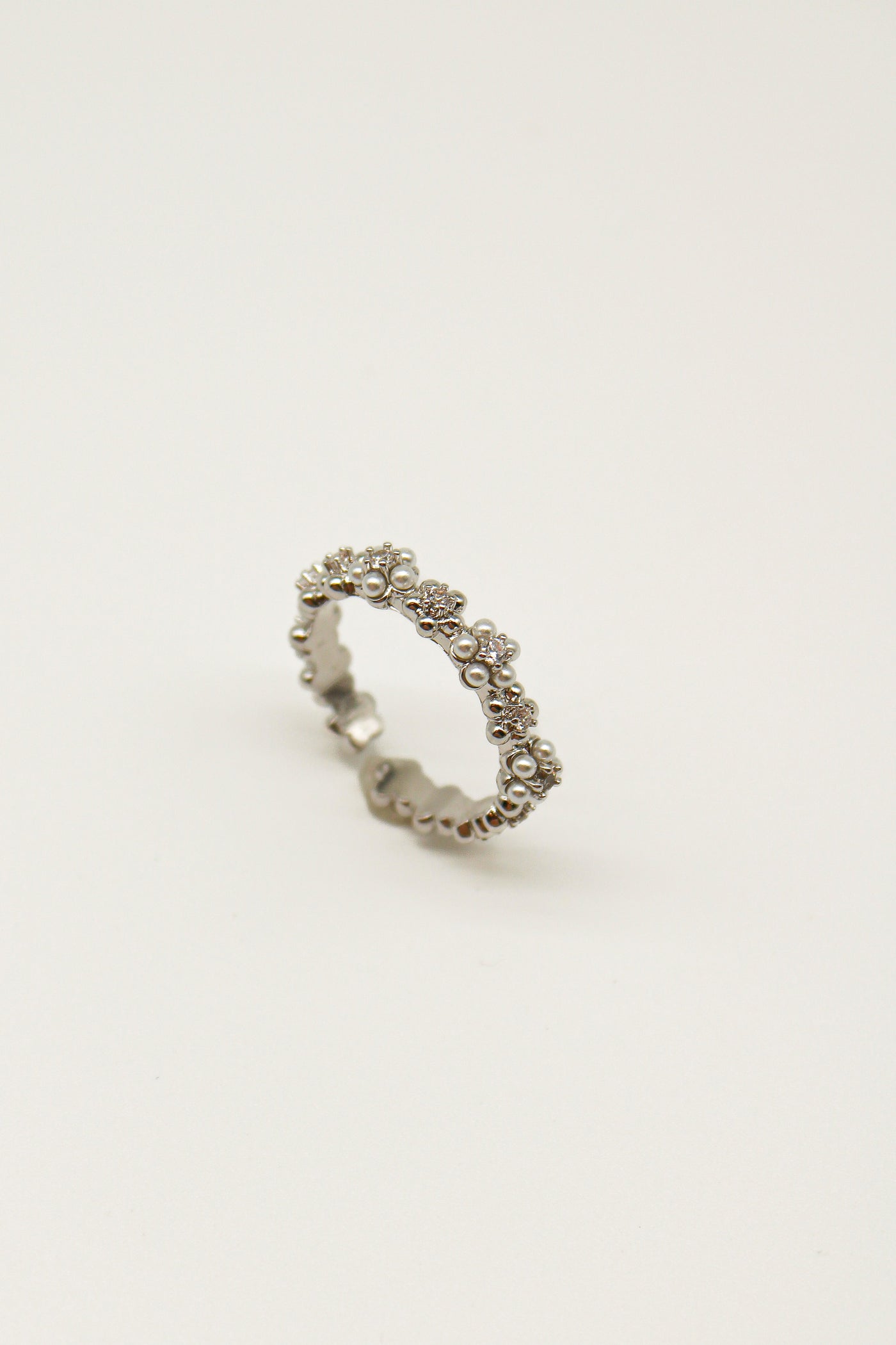 Floral Ring - Silver