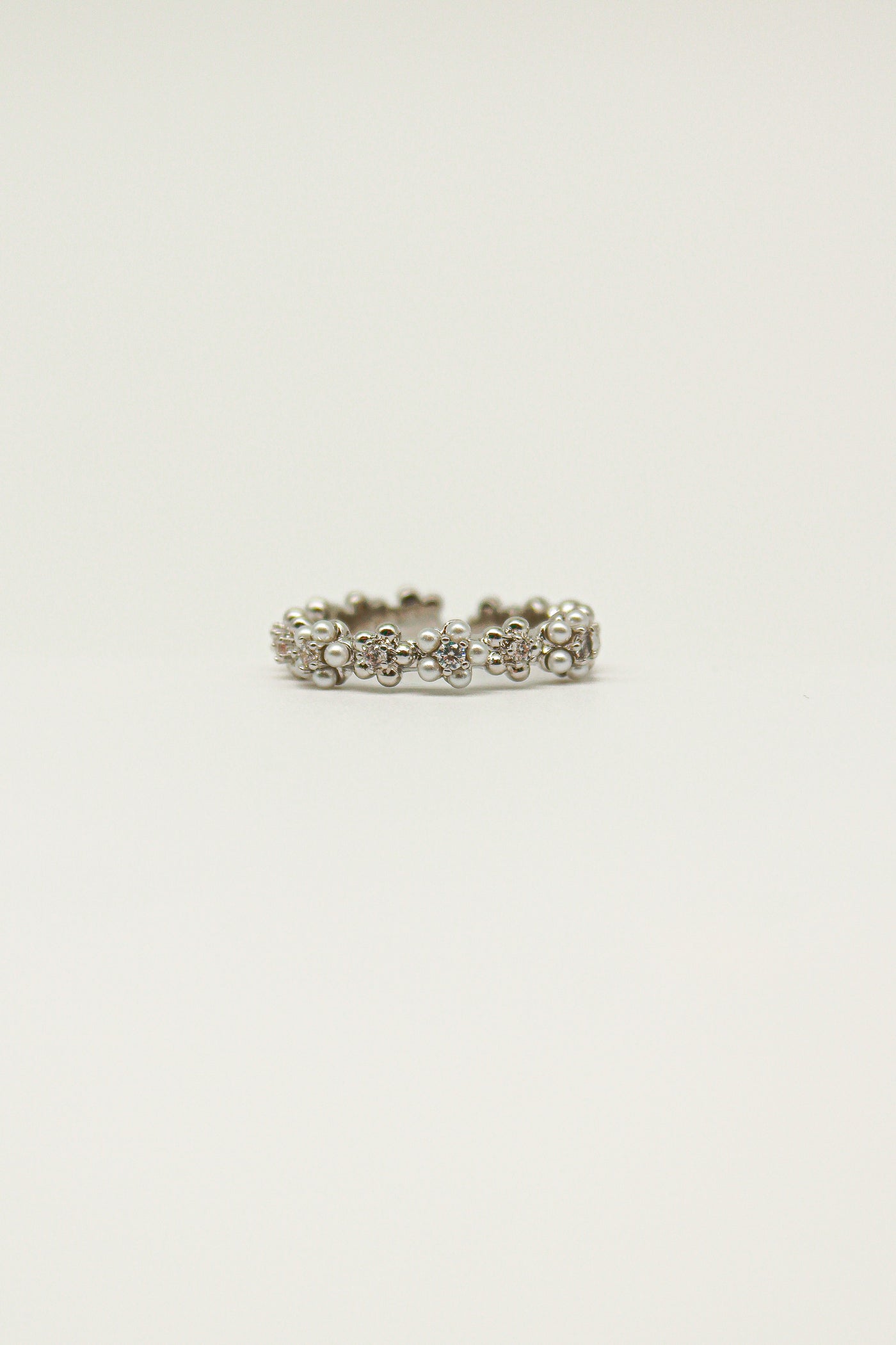 Floral Ring - Silver