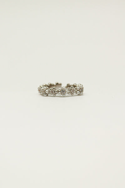 Floral Ring - Silver