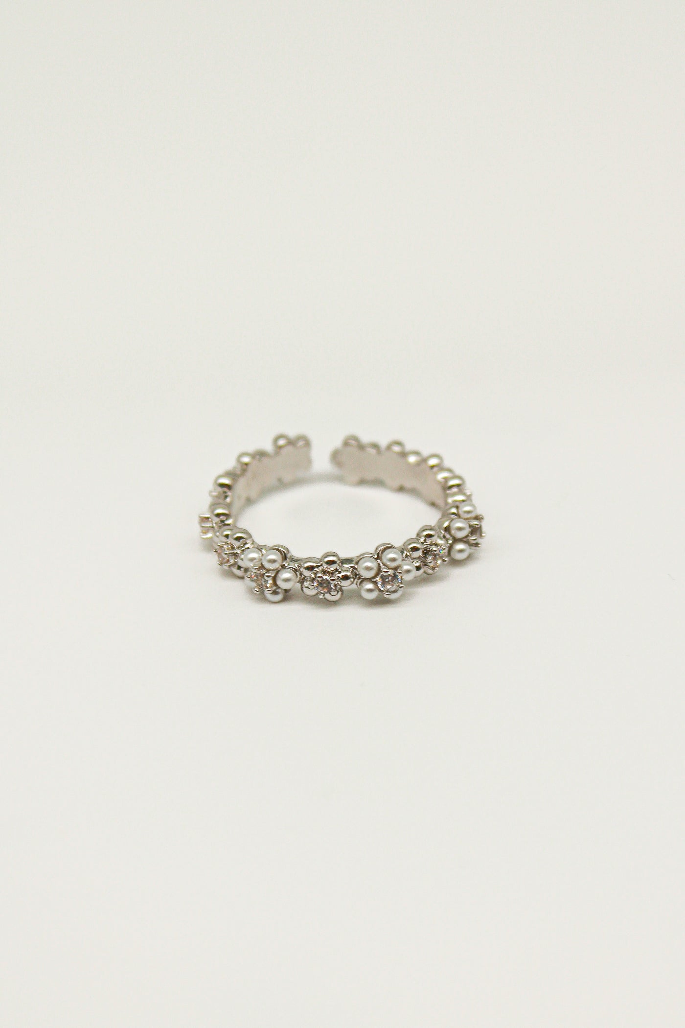 Floral Ring - Silver