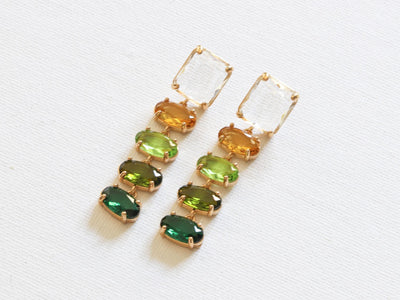 Crystal Long Earrings