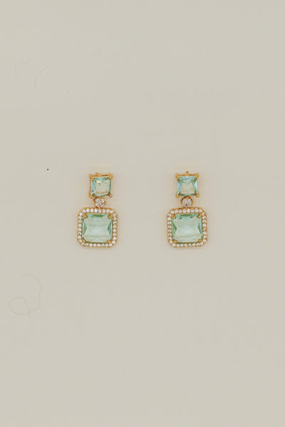 Jane  Blue Crystal  Earrings