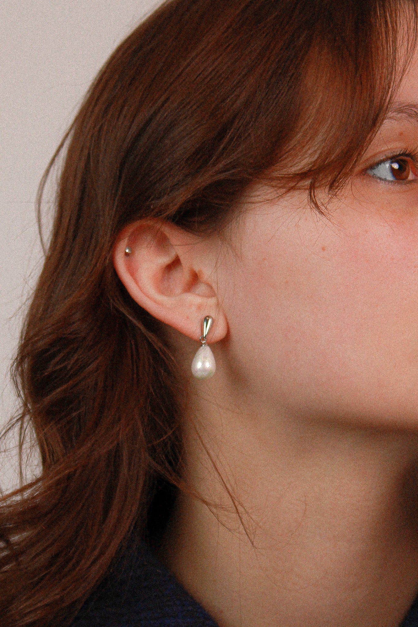 June Basic Pearl Earrings