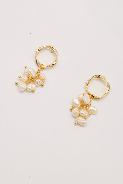 Jin Mini Pearl  Drop Earrings