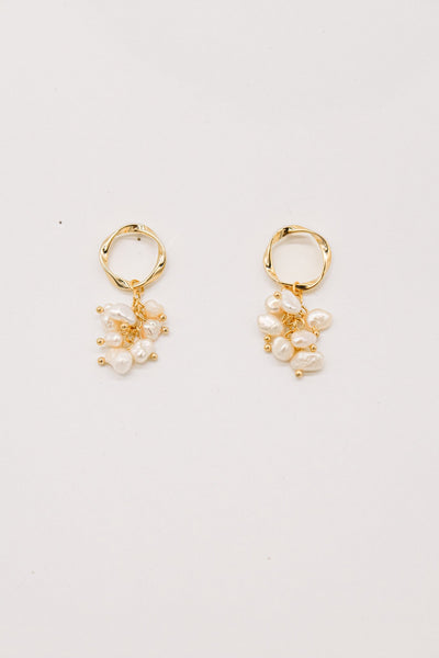 Jin Mini Pearl  Drop Earrings