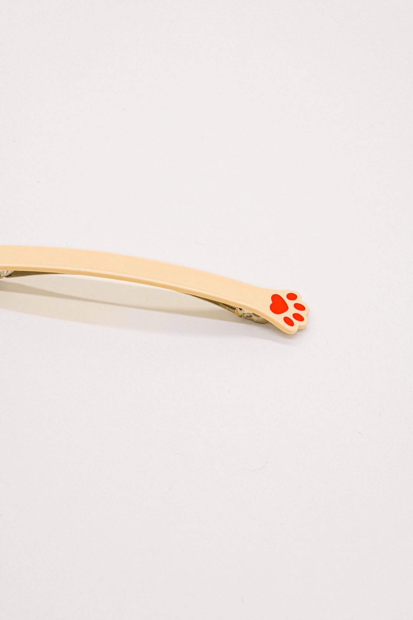 One line hair clip - Cat paw