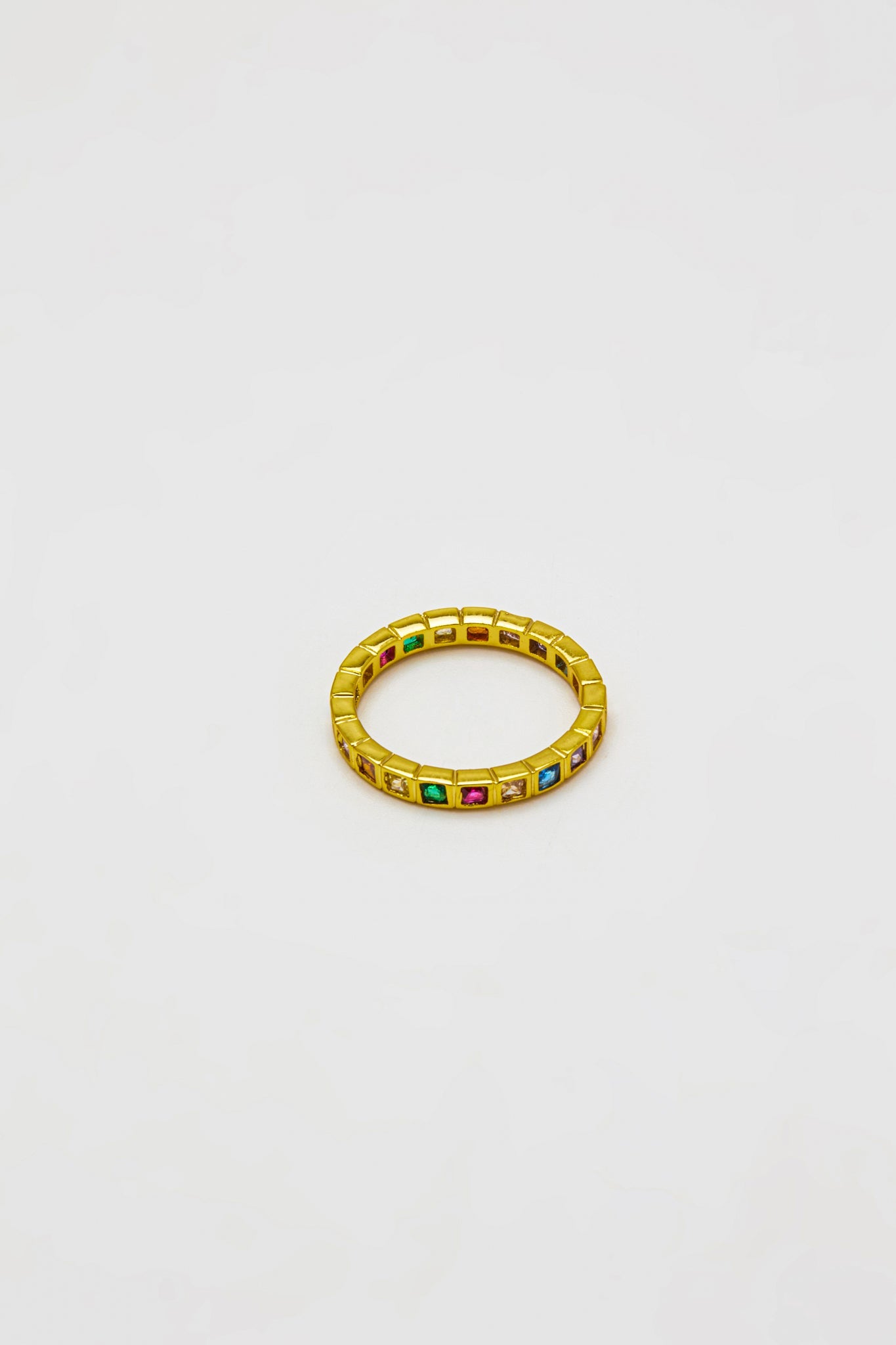 Aurora Rainbow Gold Ring