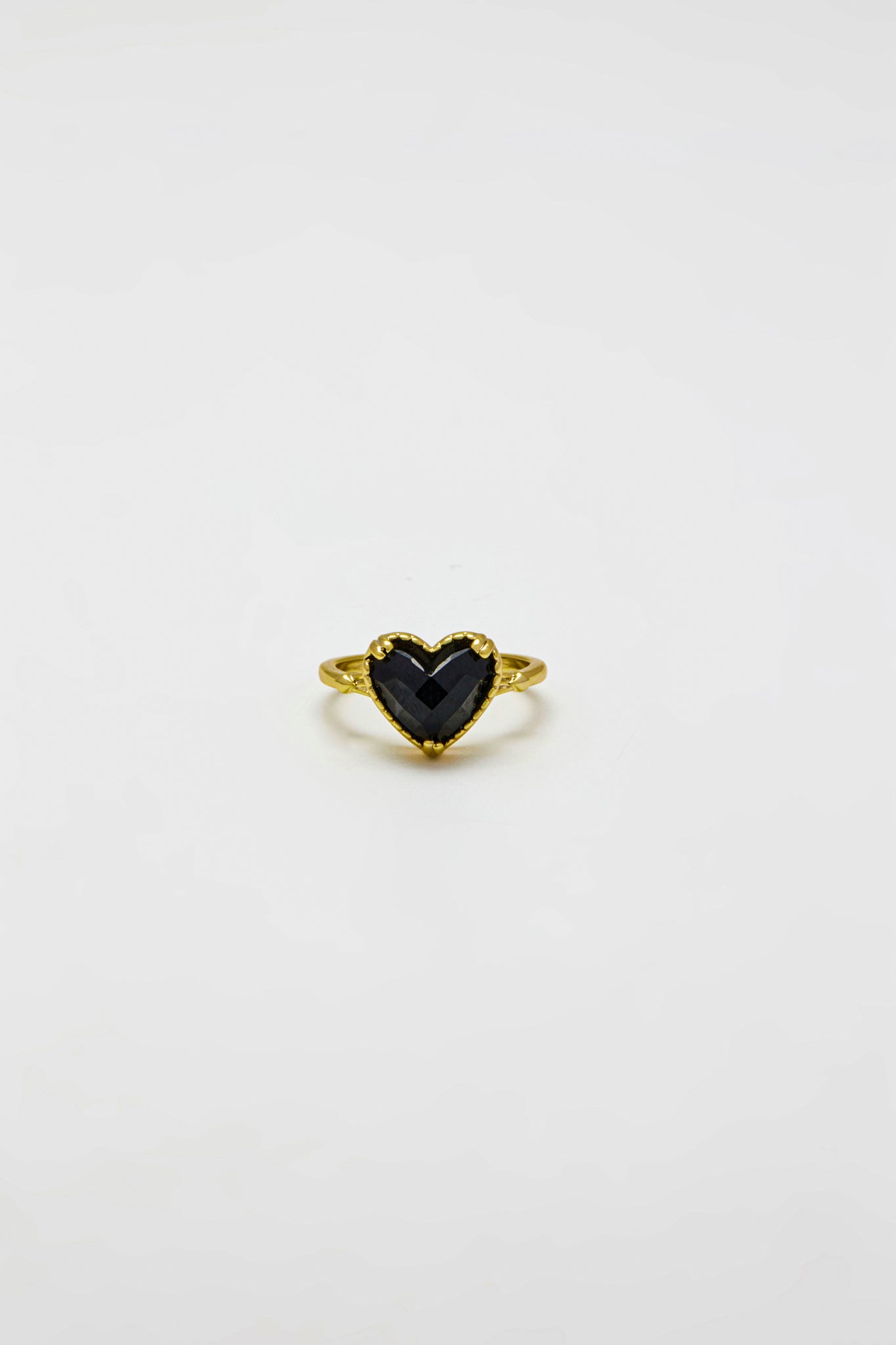 Black Heart Ring