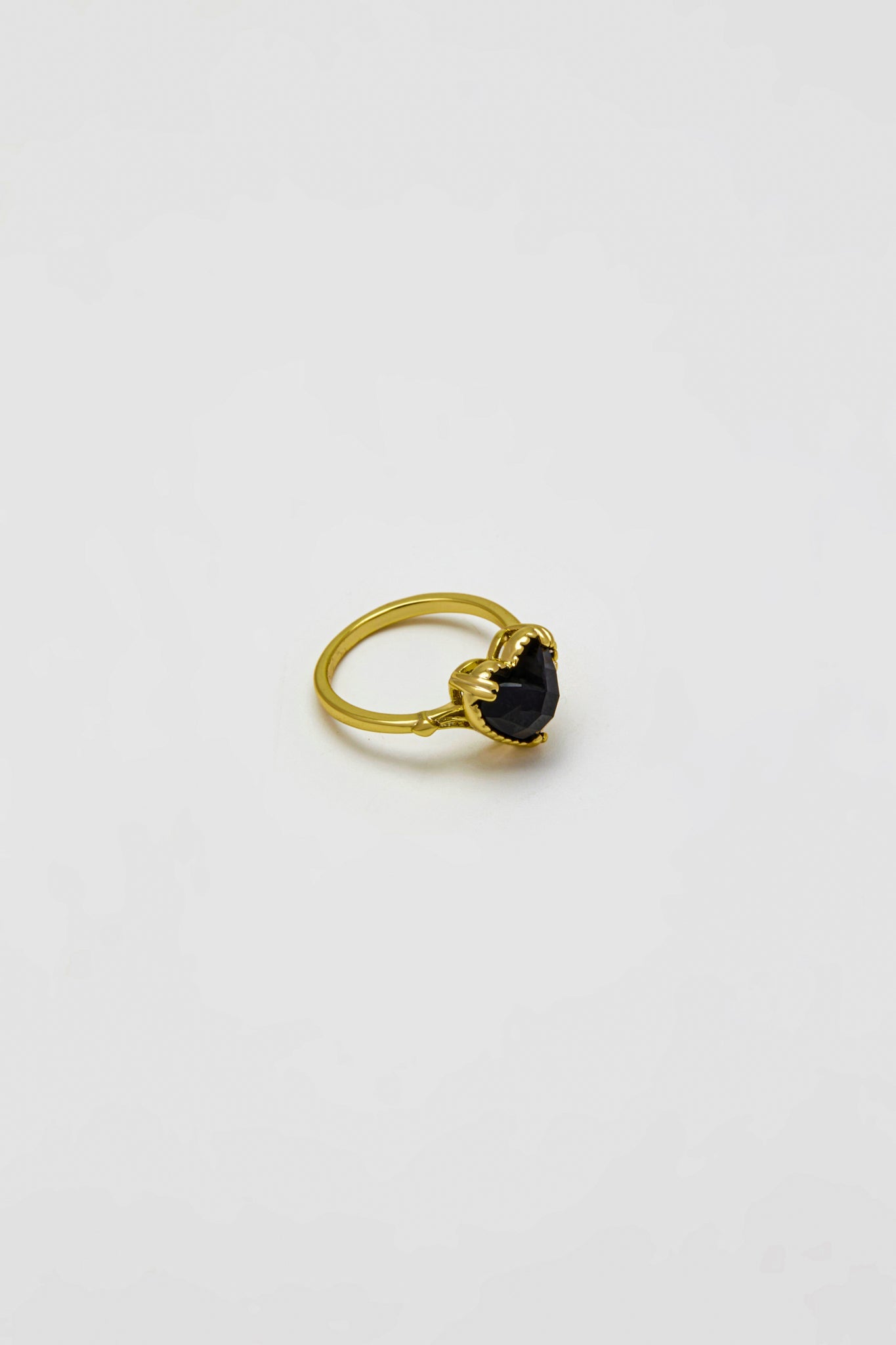 Black Heart Ring