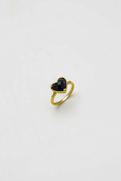 Black Heart Ring