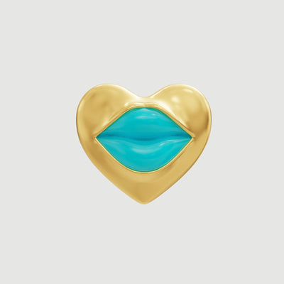 Love Lips Rouge Earring - Gold