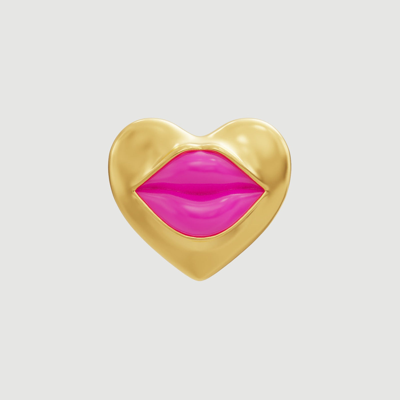 Love Lips Rouge Earring - Gold