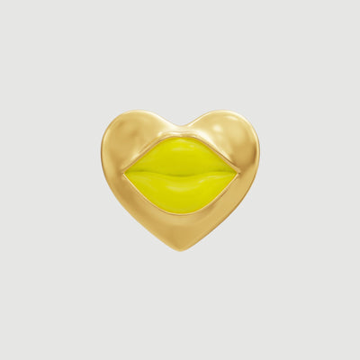 Love Lips Rouge Earring - Gold