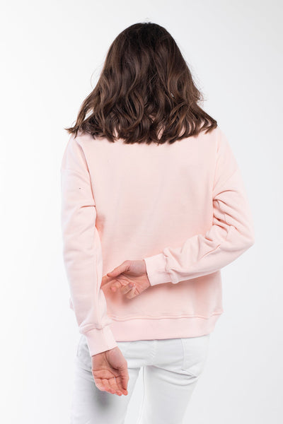 Zipped Neck Sweatshirt