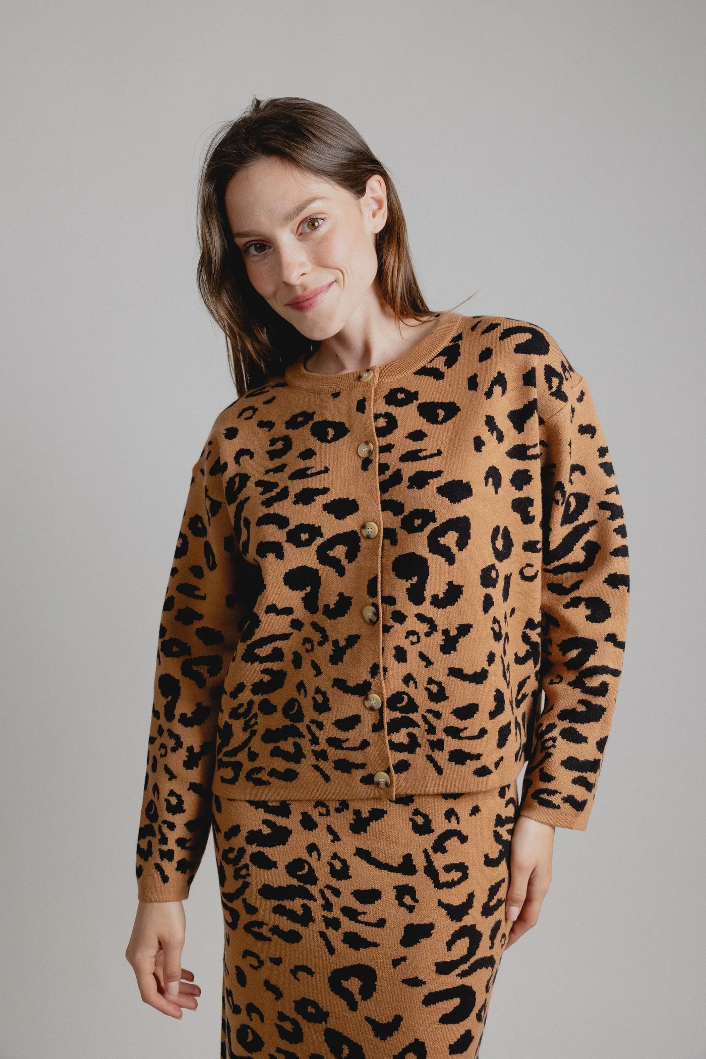 Leopard Cardigan