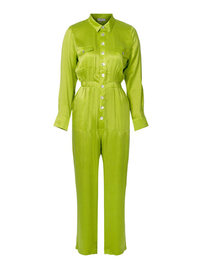 Rose Jumpsuit - Perroquet Green