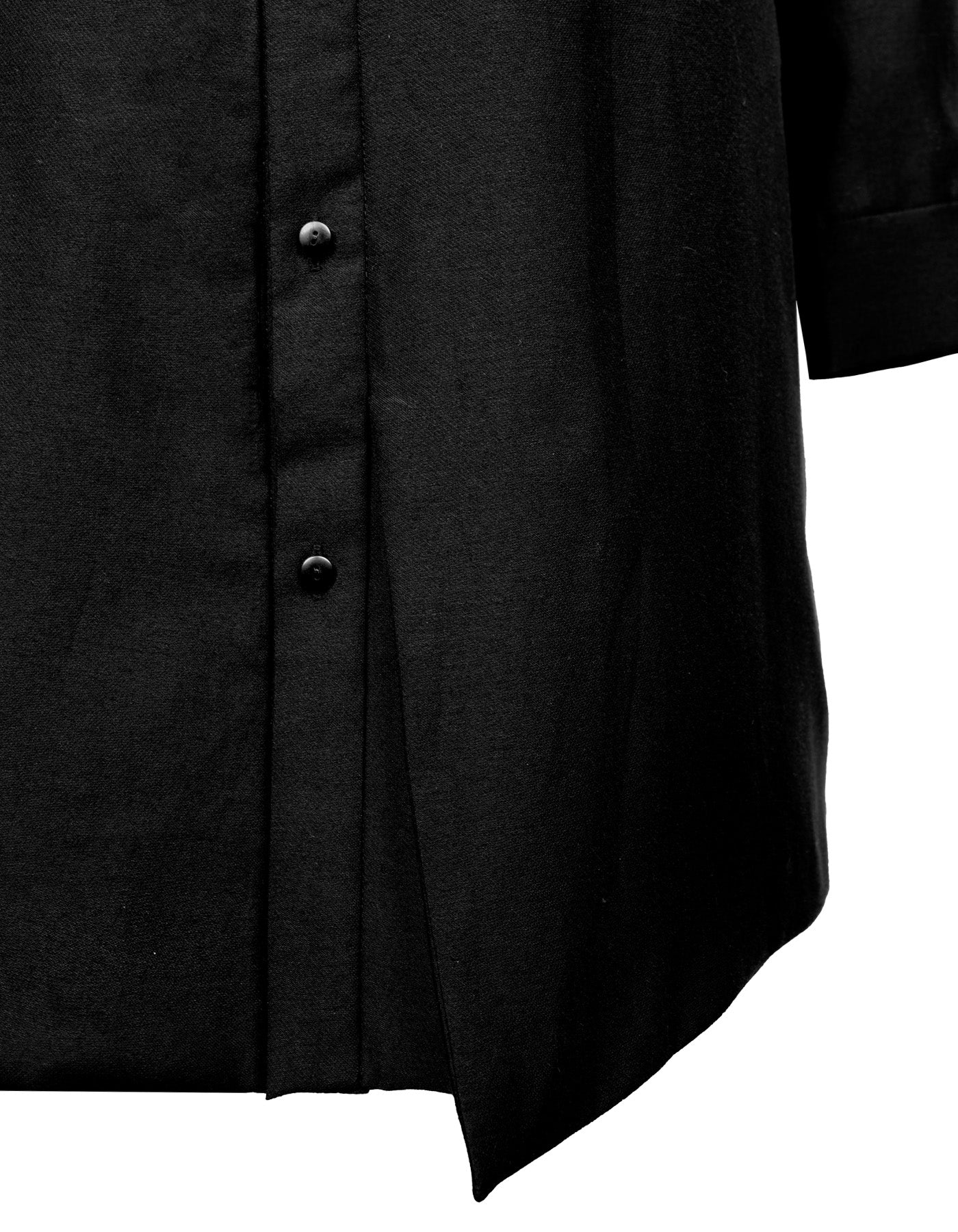 Deconstructing the Aristocratic Collar Long Panel Shirt