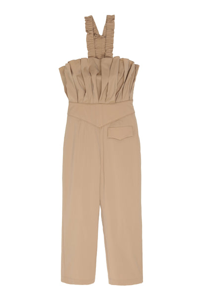 PLEATED JUMPSUIT